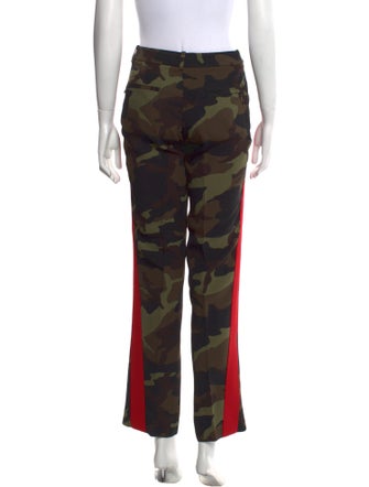 Michael Kors Collection Camouflage Print Straight Leg Pants