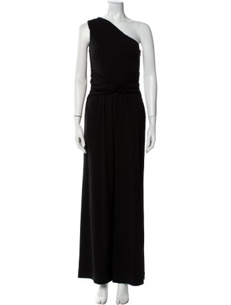 Michael Kors Collection One-Shoulder Jumpsuit