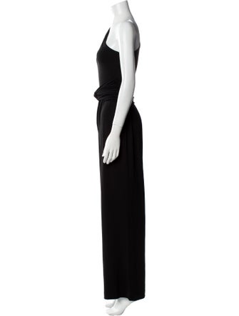 Michael Kors Collection One-Shoulder Jumpsuit