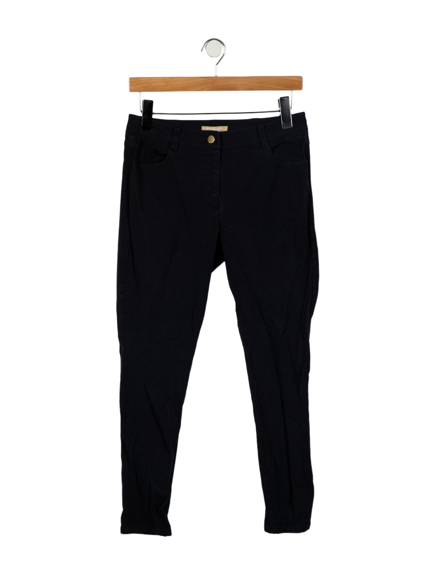 Michael Kors Collection Mid-Rise Skinny Leg Jeans