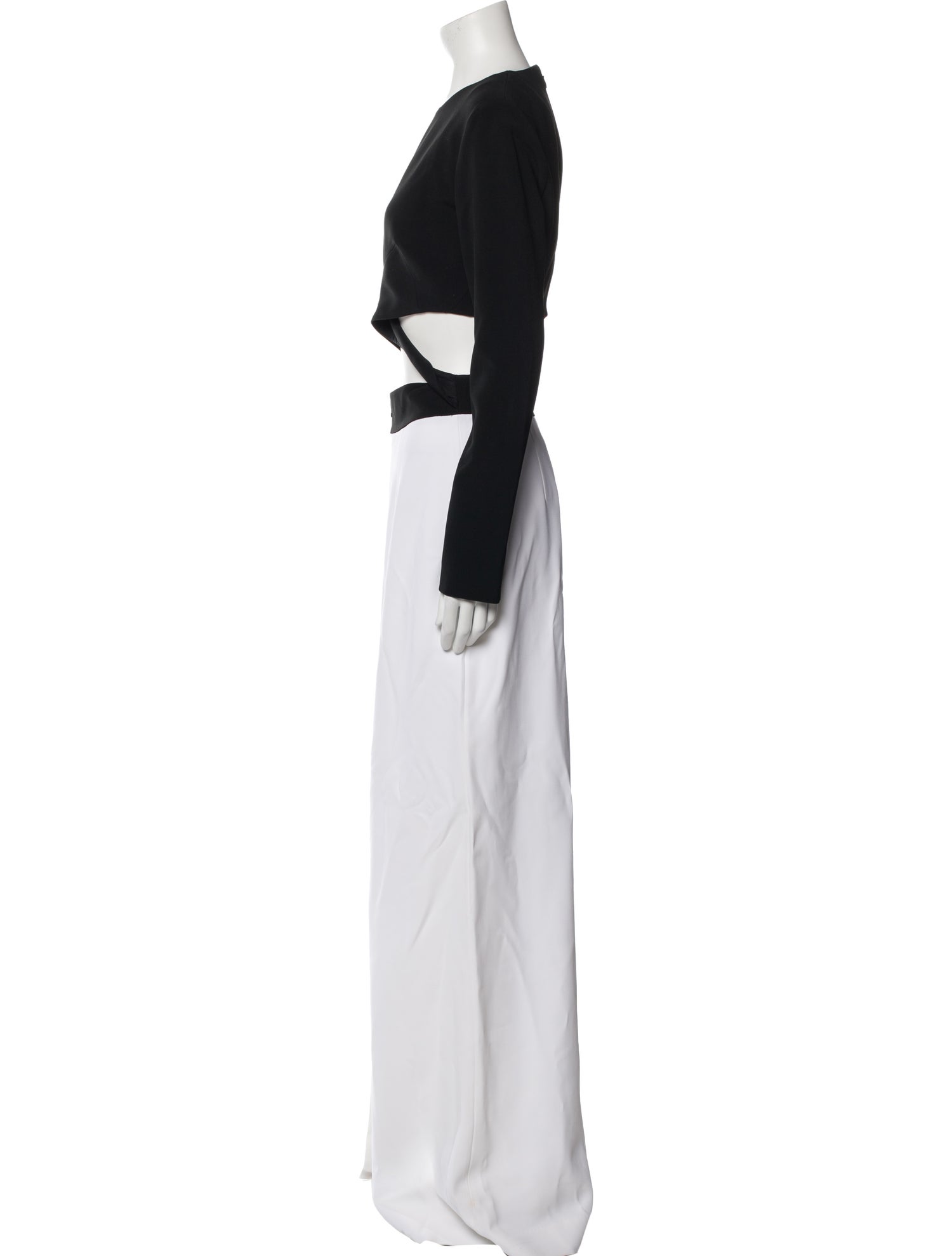 Michael Kors Collection Crew Neck Long Dress