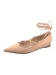 Michael Kors Collection Suede Ballet Flats