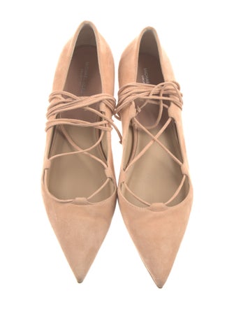 Michael Kors Collection Suede Ballet Flats