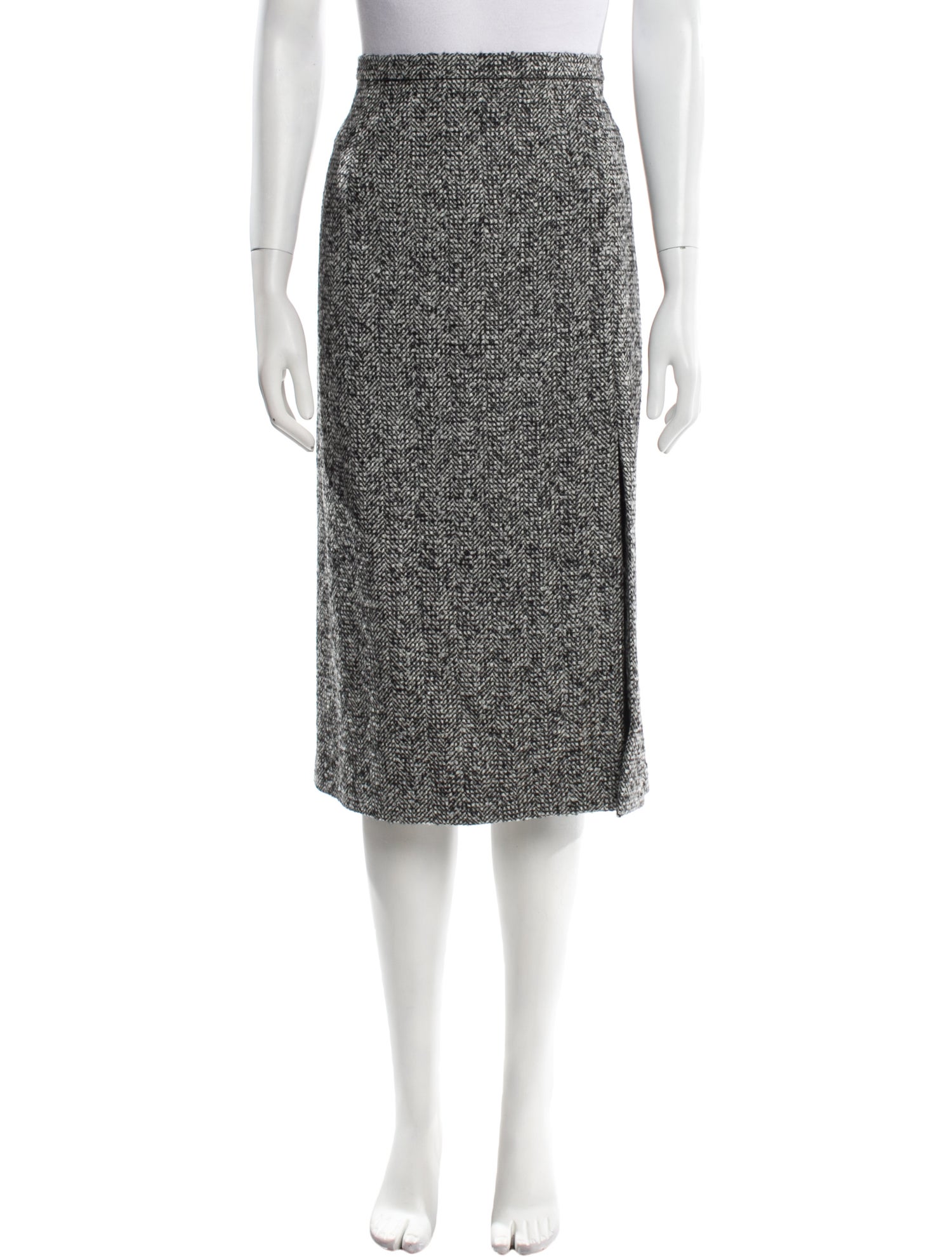 Michael Kors Collection Wool Midi Length Skirt w/ Tags