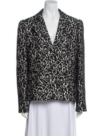Michael Kors Collection Lace Lace Pattern Blazer