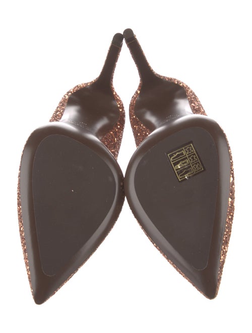 Michael Kors Collection Glitter Printed Pumps