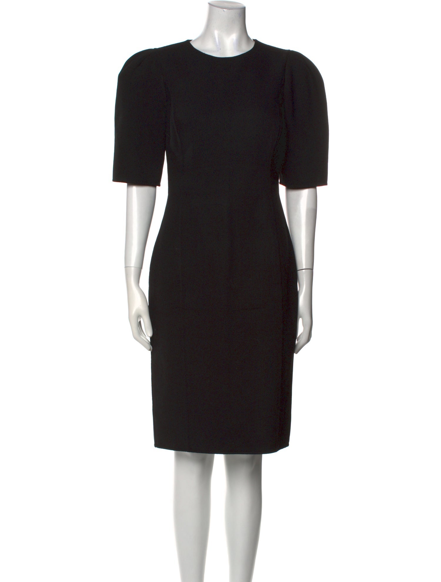 Michael Kors Collection Virgin Wool Knee-Length Dress