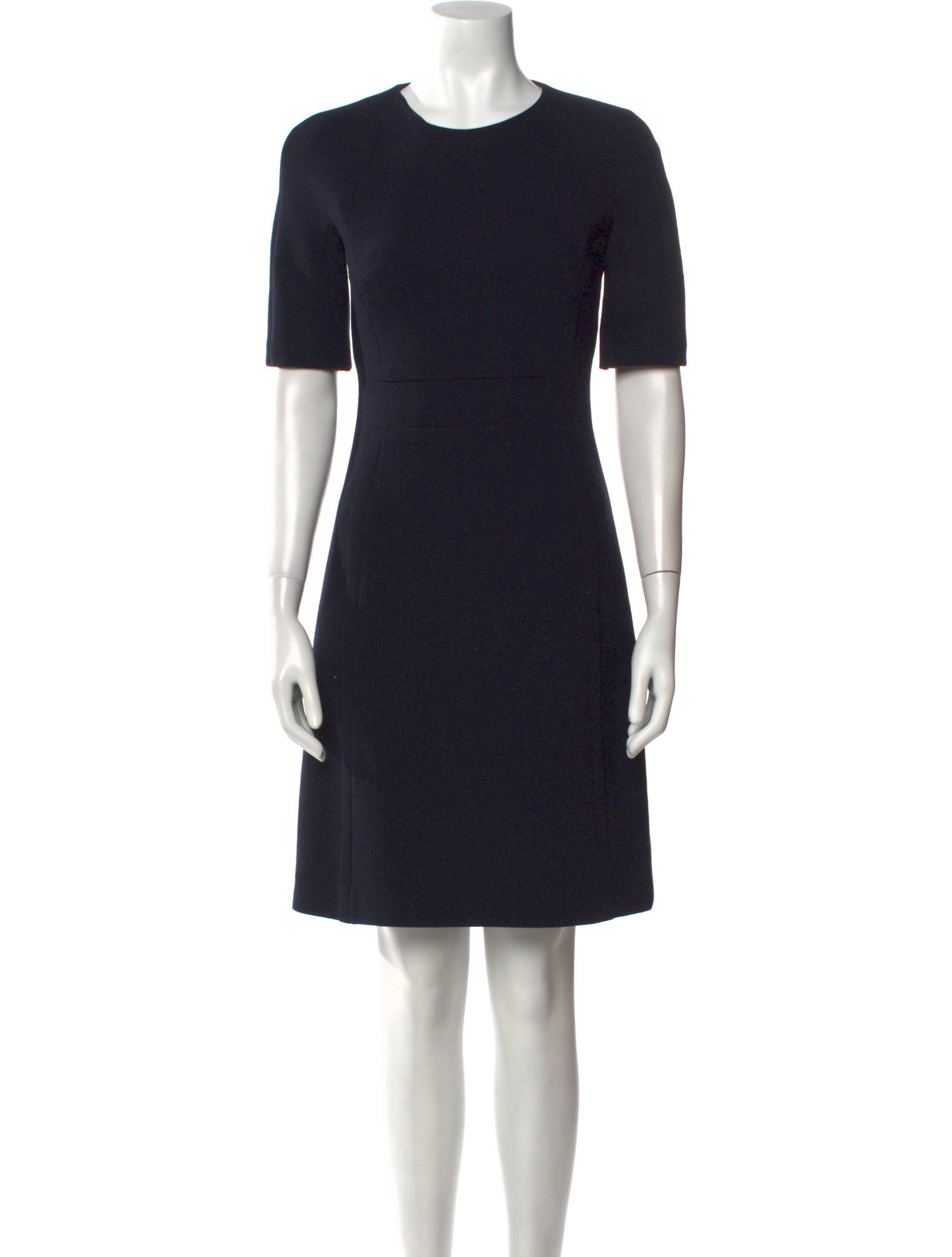 Michael Kors Collection Virgin Wool Knee-Length Dress