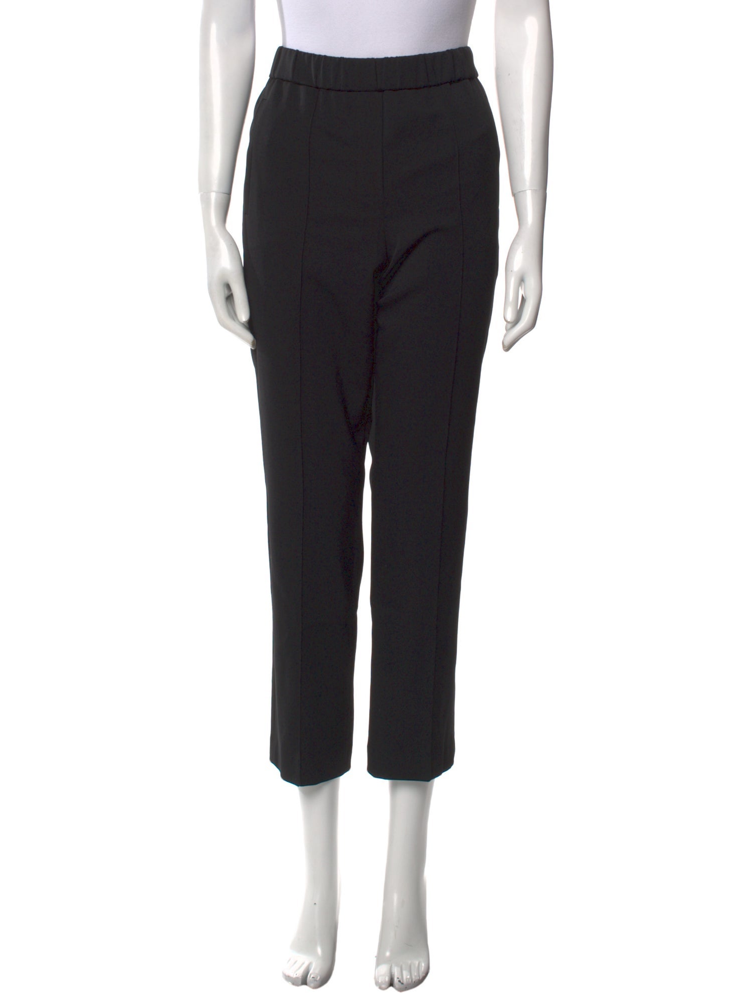 Michael Kors Collection Virgin Wool Straight Leg Pants