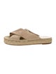 Michael Kors Collection Suede Espadrilles