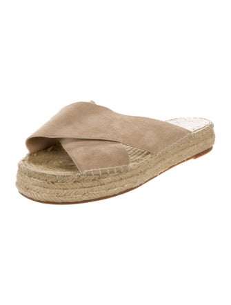Michael Kors Collection Suede Espadrilles