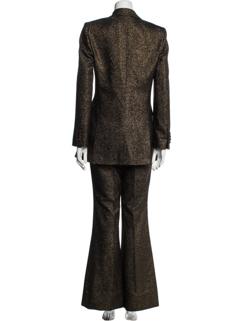 Michael Kors Collection Wool Printed Pantsuit