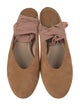 Michael Kors Collection Suede Slingback Flats