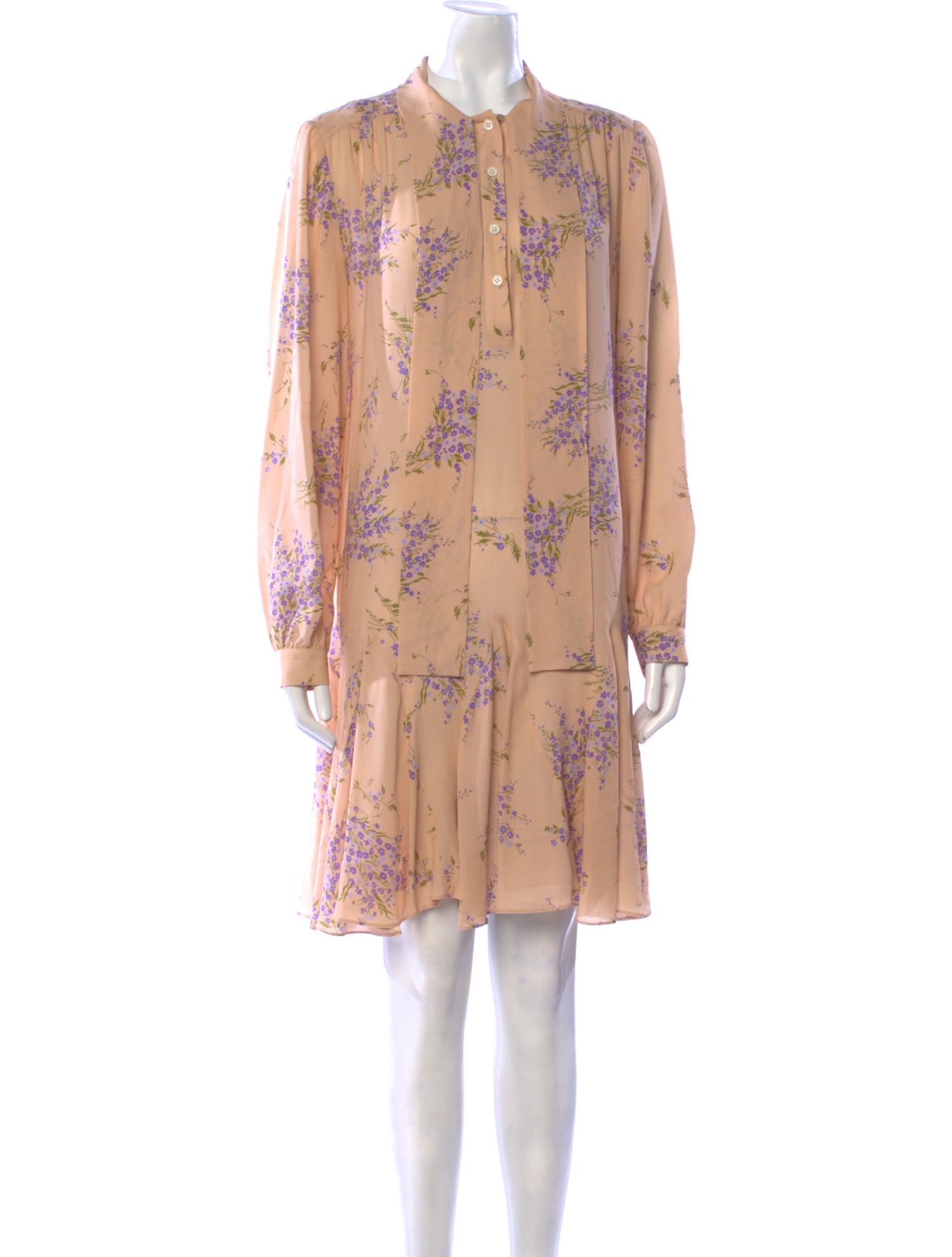 Michael Kors Collection Silk Mini Dress