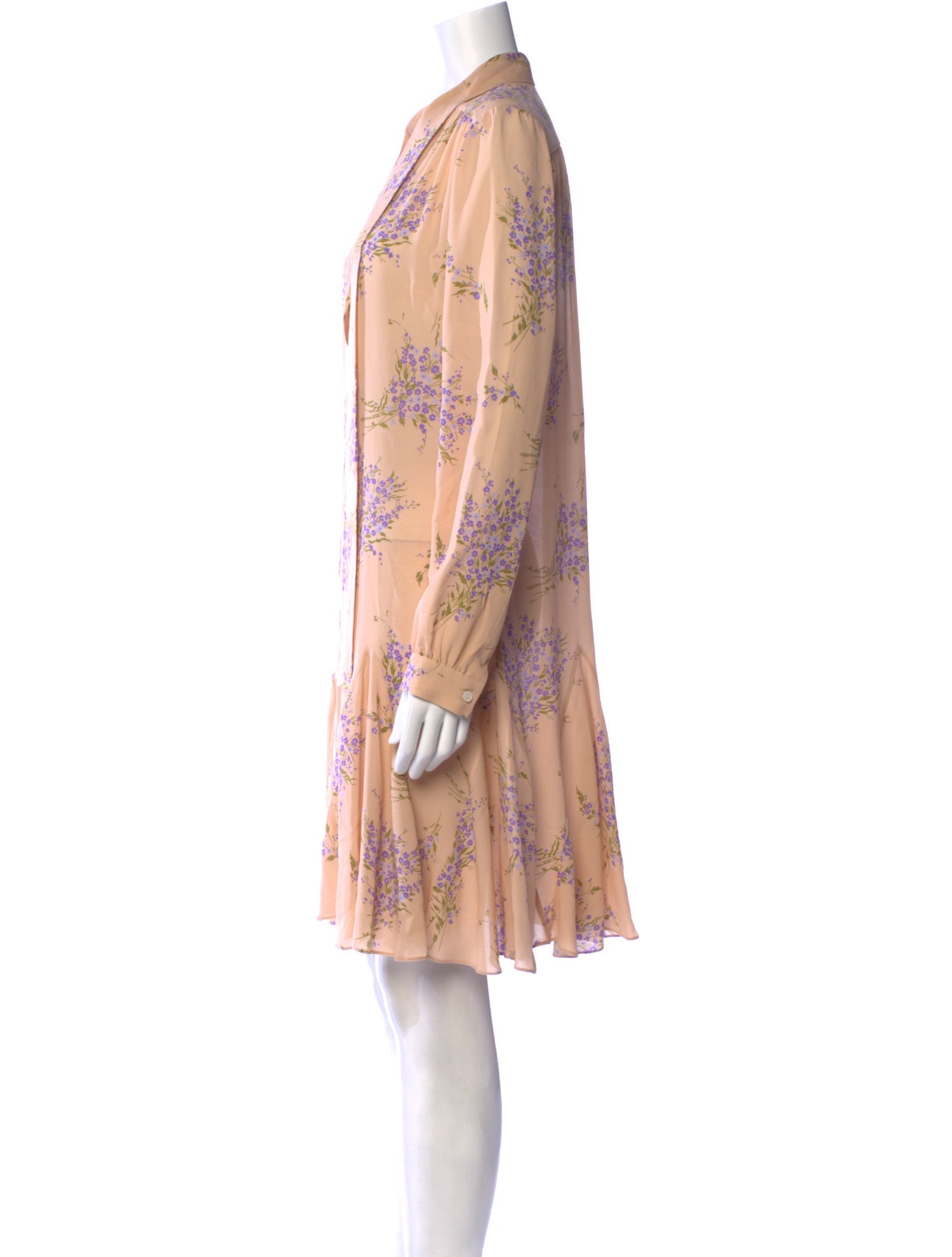 Michael Kors Collection Silk Mini Dress