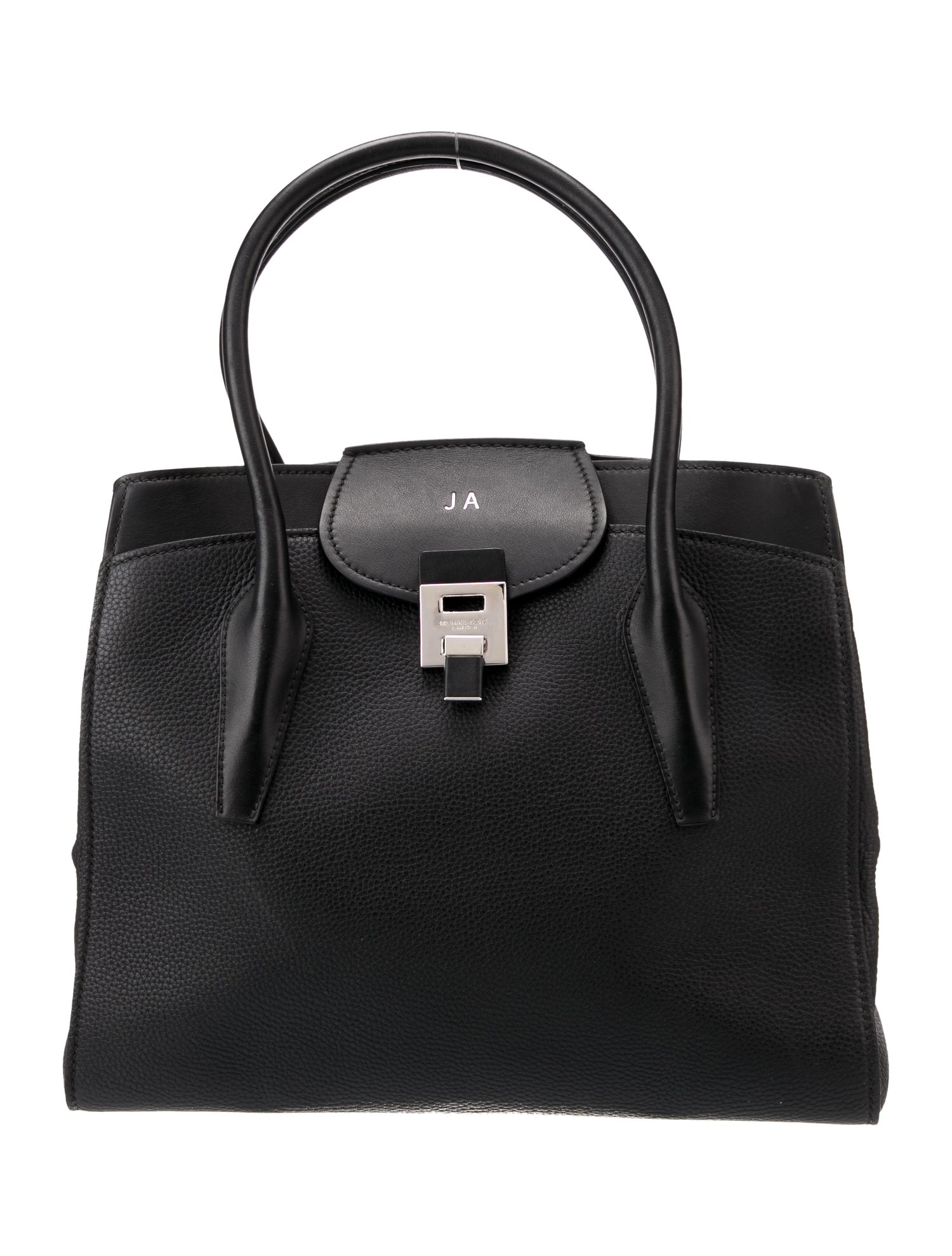 Michael Kors Collection Leather Top Handle Bag