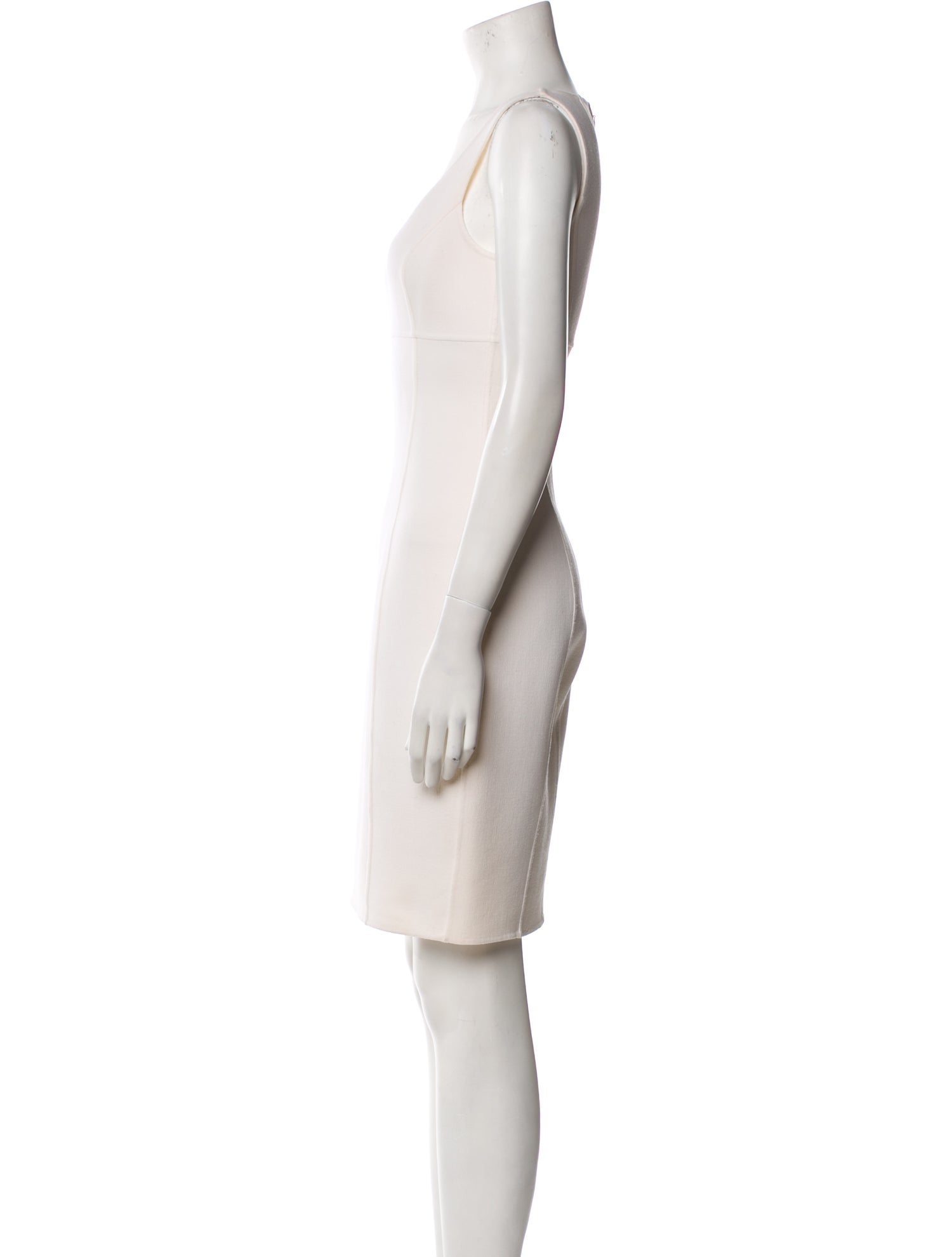 Michael Kors Collection Virgin Wool Knee-Length Dress