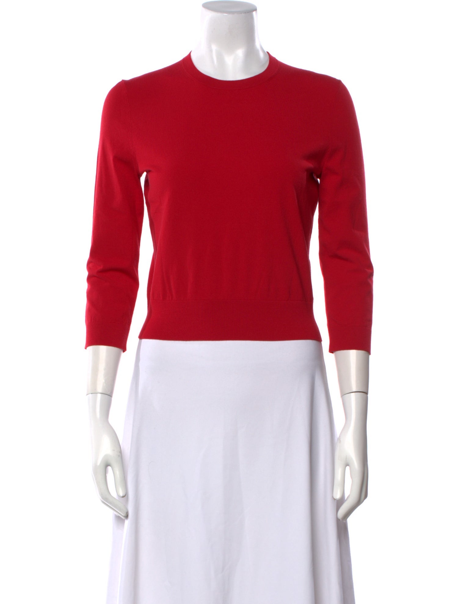 Michael Kors Collection Cashmere Crew Neck Top