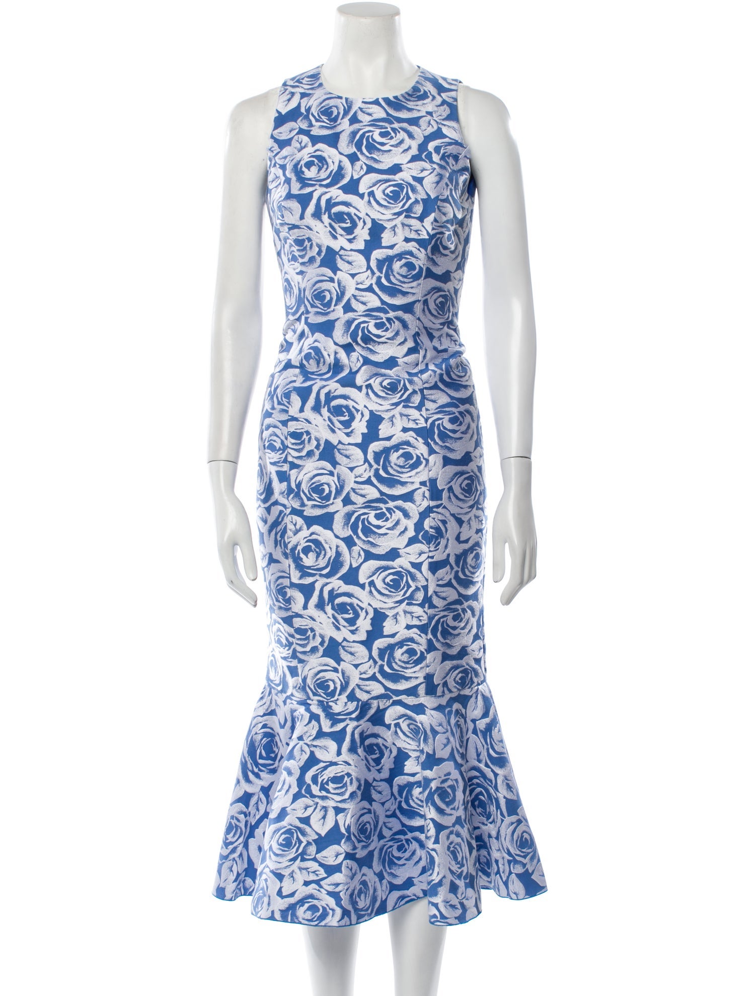 Michael Kors Collection Printed Long Dress w/ Tags