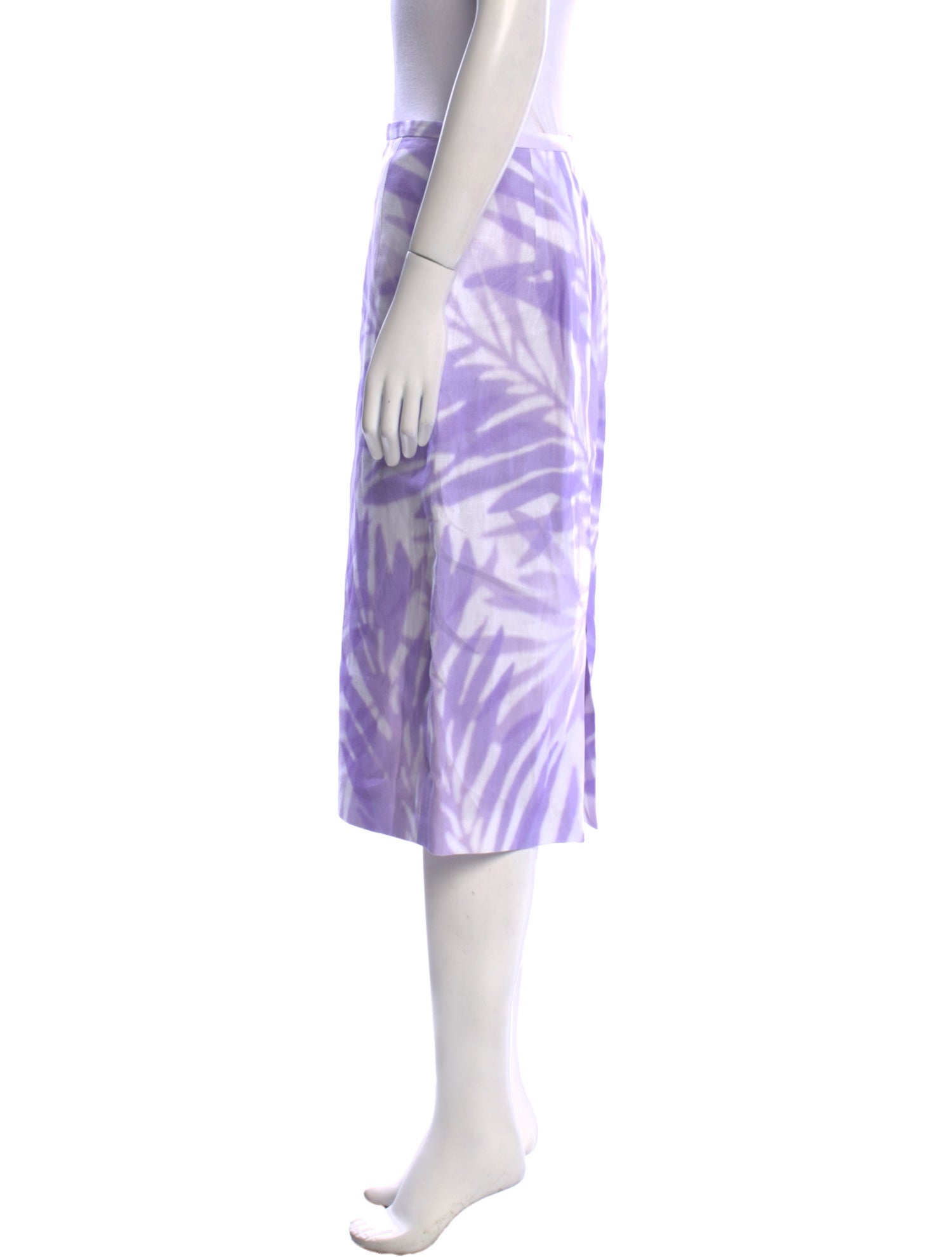 Michael Kors Collection Linen Knee-Length Skirt w/ Tags