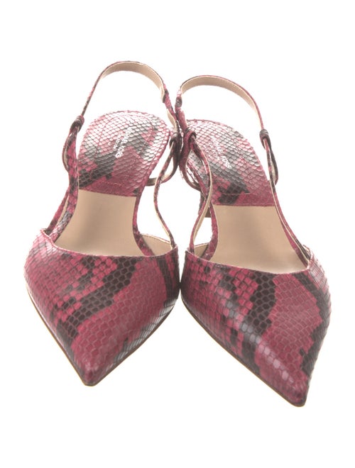 Michael Kors Collection Printed Slingback Pumps