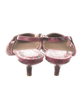 Michael Kors Collection Printed Slingback Pumps