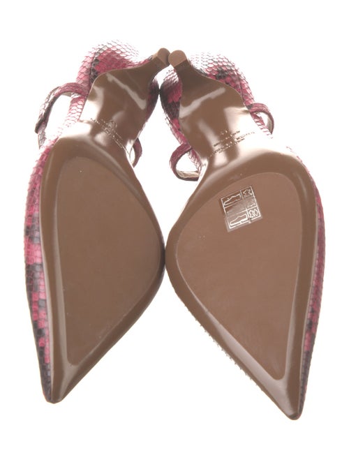 Michael Kors Collection Printed Slingback Pumps