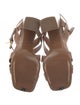 Michael Kors Collection Leather Slingback Sandals