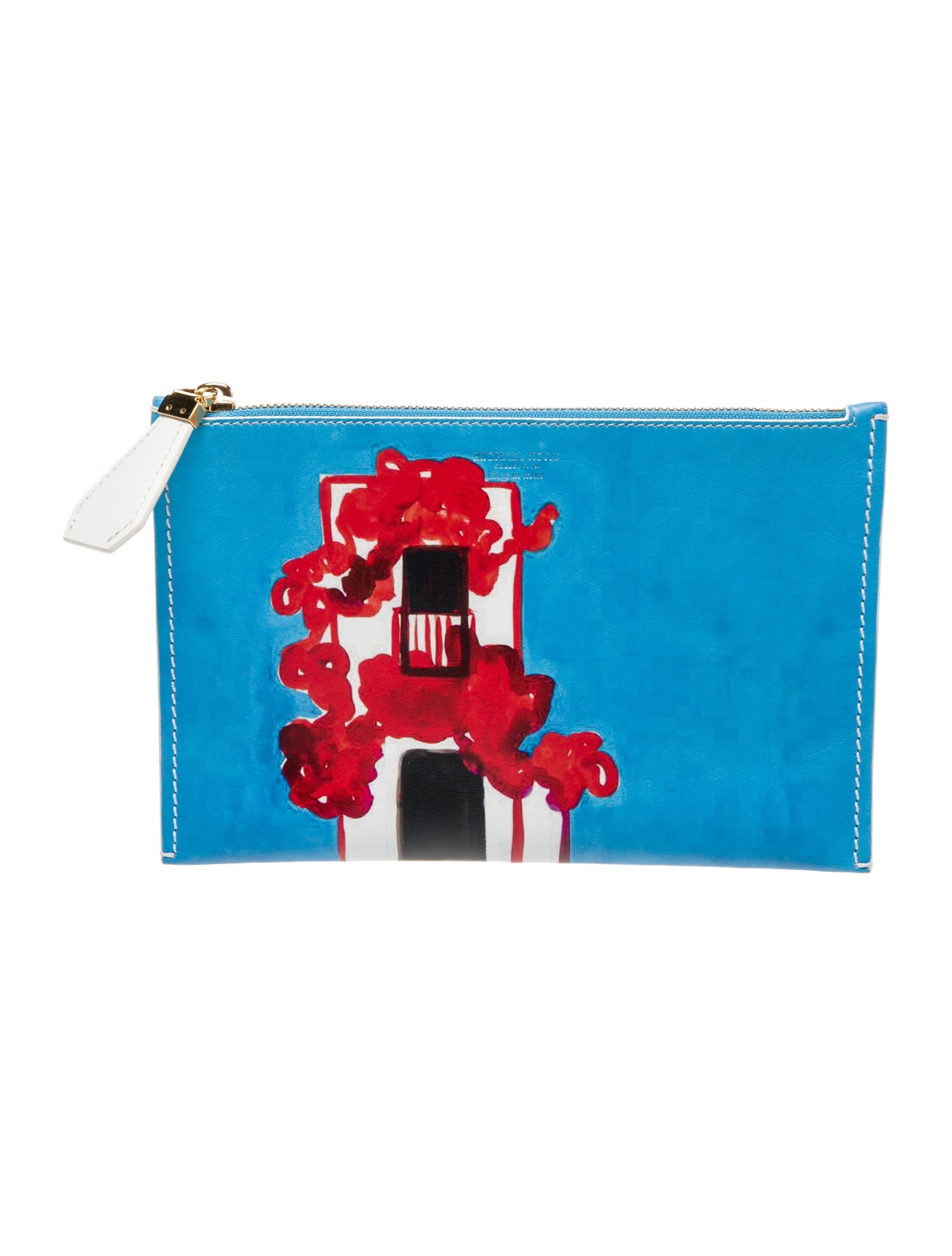 Michael Kors Collection Leather Clutch