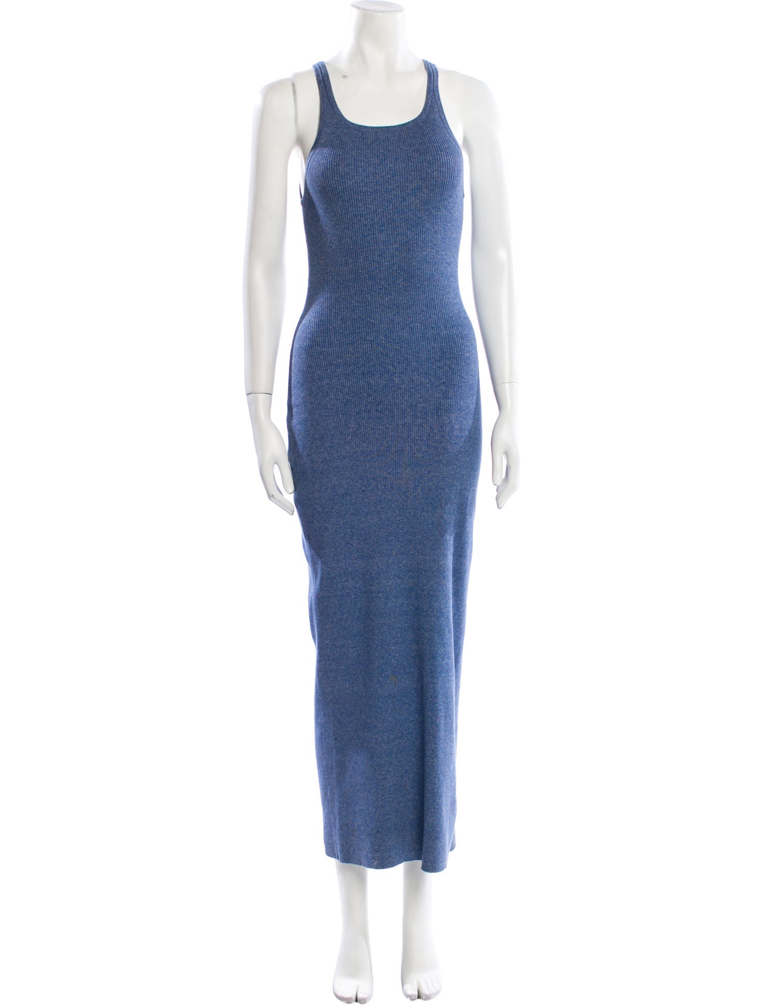 Michael Kors Collection Scoop Neck Long Dress