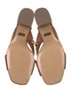 Michael Kors Collection Suede Studded Accents Slides