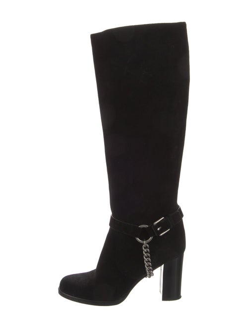 Michael Kors Collection Suede Riding Boots