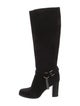 Michael Kors Collection Suede Riding Boots