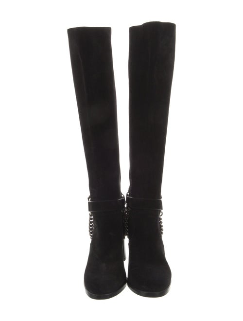 Michael Kors Collection Suede Riding Boots