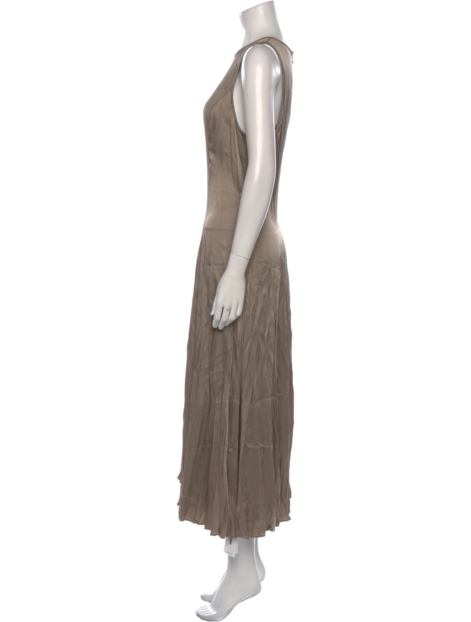 Michael Kors Collection Crew Neck Long Dress