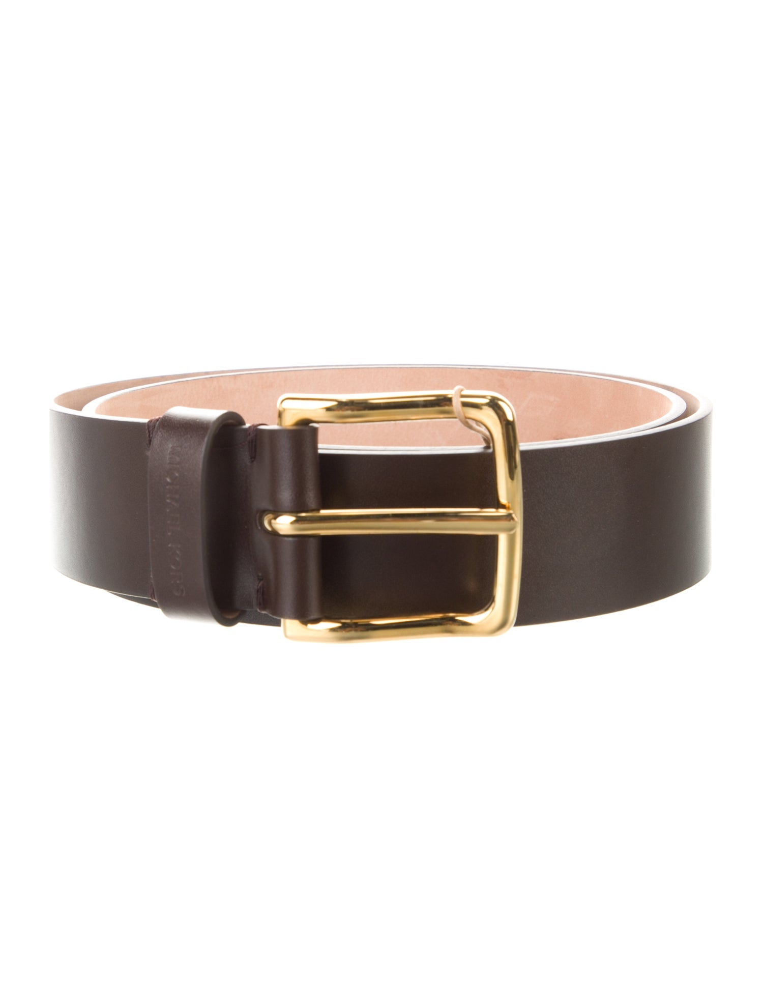 Michael Kors Collection Leather Belt