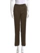 Michael Kors Collection Virgin Wool Straight Leg Pants