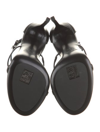 Michael Kors Collection Leather Sandals