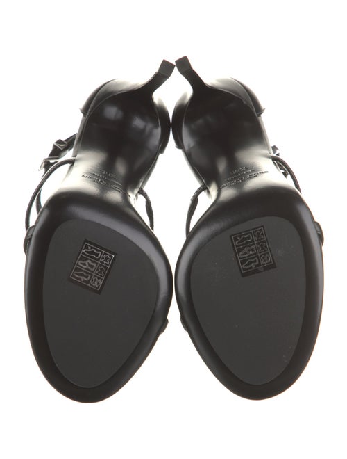 Michael Kors Collection Leather Sandals