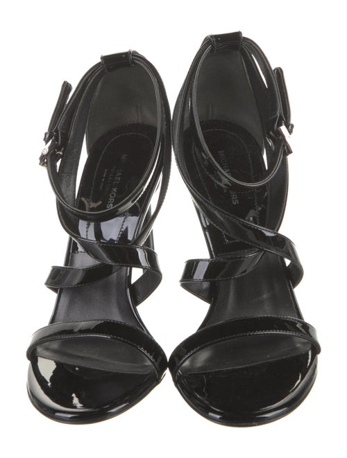 Michael Kors Collection Patent Leather Sandals