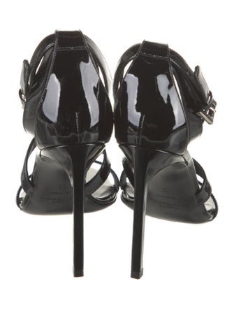 Michael Kors Collection Patent Leather Sandals