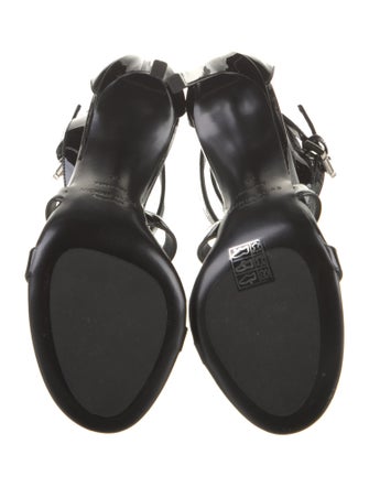 Michael Kors Collection Patent Leather Sandals