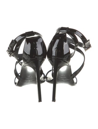 Michael Kors Collection Patent Leather Sandals