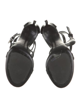 Michael Kors Collection Patent Leather Sandals