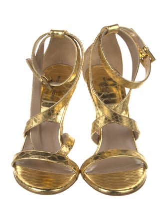 Michael Kors Collection Leather Sandals