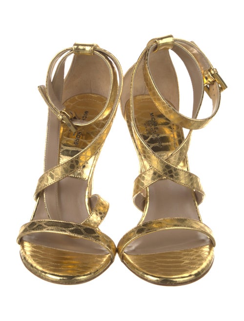 Michael Kors Collection Leather Sandals