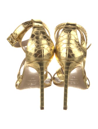 Michael Kors Collection Leather Sandals