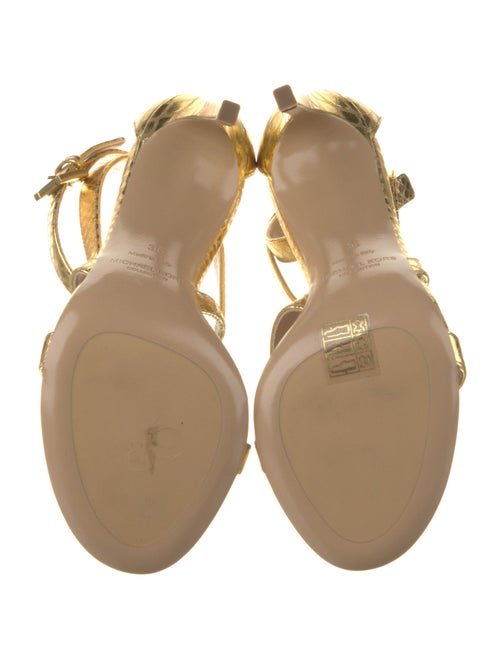 Michael Kors Collection Leather Sandals