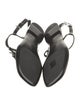 Michael Kors Collection Leather T-Strap Sandals