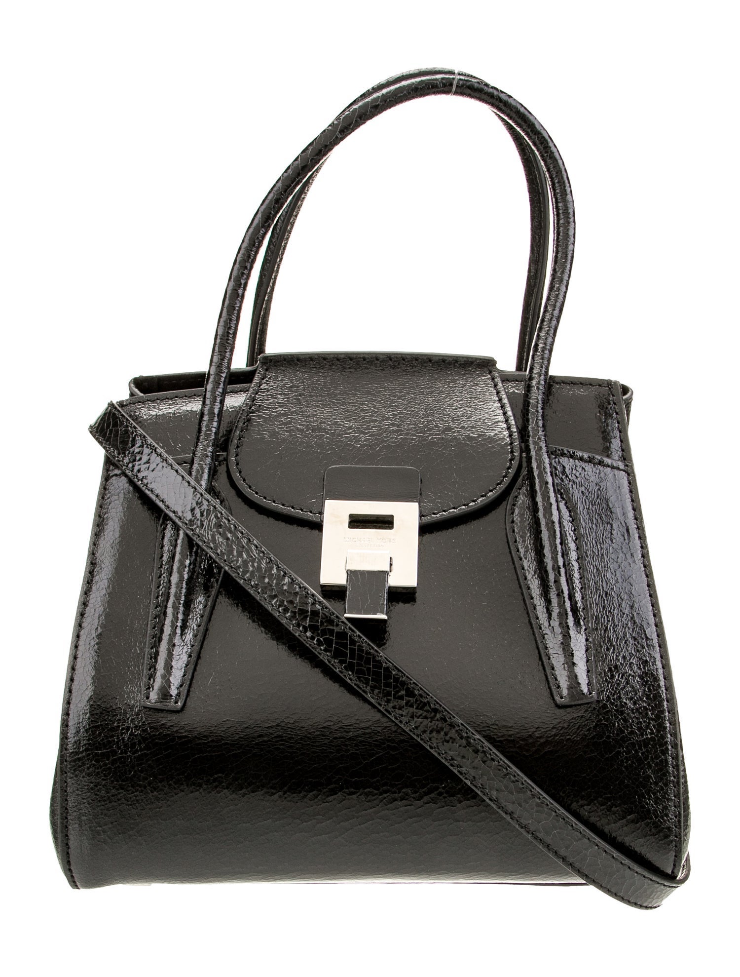 Michael Kors Collection Leather Top Handle Bag